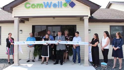 comwell ribbon cutting